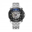 Expedition 6402 Silver Black Ring Automatic Skeleton MABTBBA